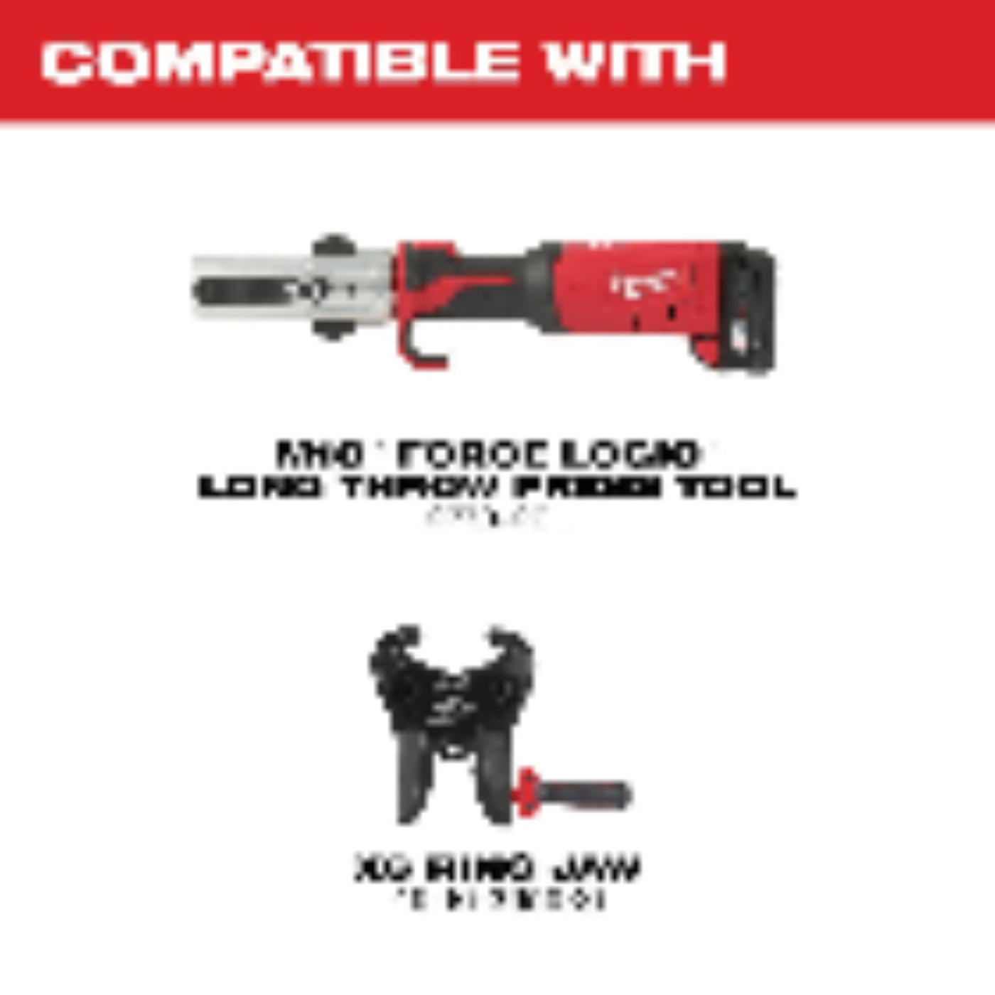 Milwaukee 49-16-2656BX 2-1/2" IPS-P Pivoting Press Ring for M18 FORCE LOGIC Long Throw Press Tool - 760091