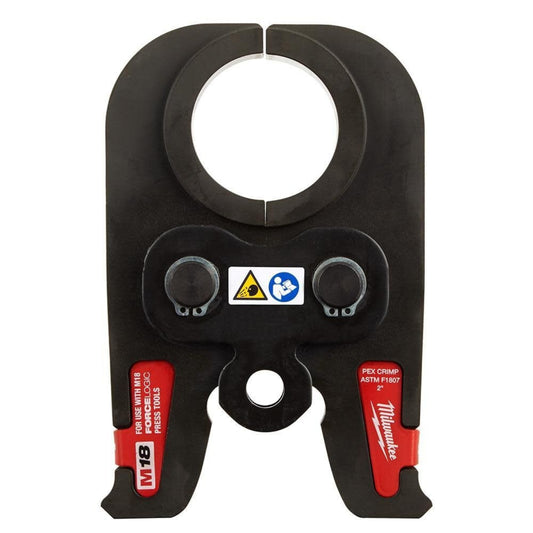 Milwaukee 49-16-2657C 2" PEX Crimp (F1807) Jaw for M18 FORCE LOGIC Press Tools - 729483