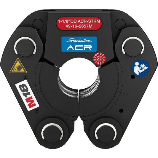 Milwaukee 49-16-2657M 1-1/8" Streamline ACR Press Jaw for M18™ FORCE LOGIC Press Tools - 656511