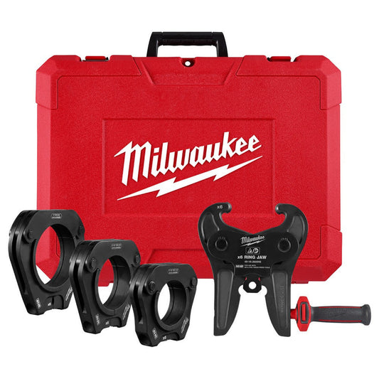 Milwaukee 49-16-2698X 2-1/2"- 4" IPS-P Pivoting Press Ring Kit for M18 FORCE LOGIC Throw Press Tool - 760181