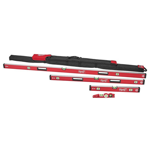 Milwaukee  MLBXCM78 Milwuakee Level Master Set - Magnetic - 387792