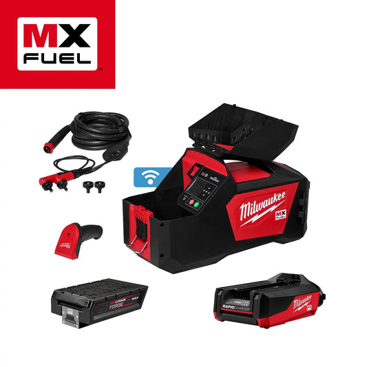 Milwaukee MXF545-XC MX FUEL Electrofusion Processor with 8.0Ah Battery Pack and Accessories - 830102