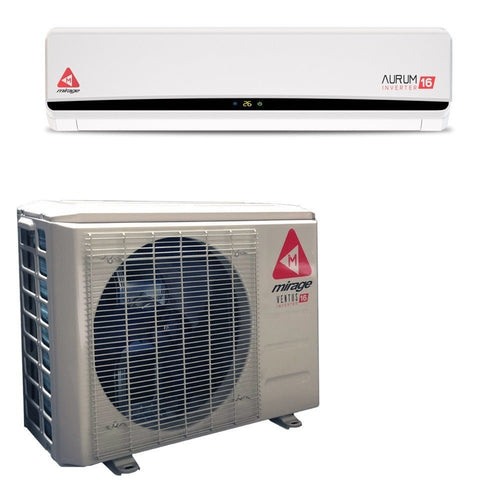 Mirage Ventus X 24,000 BTU 17 SEER Ductless Mini Split Air Conditioner and Heat Pump 220V/60Hz - VXH241A