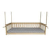 A&L Furniture Versaloft Mission Style Hanging Day Bed with Ropes - Twin & Full Size - Pine