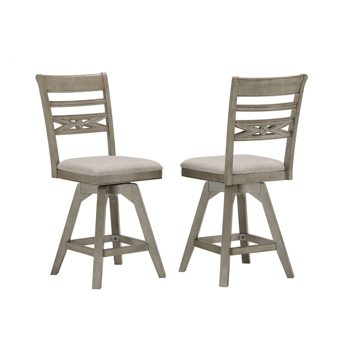 ECI Furniture Pine Crest Asbury Counter Stool Set of 2 - 1014-79-BS1