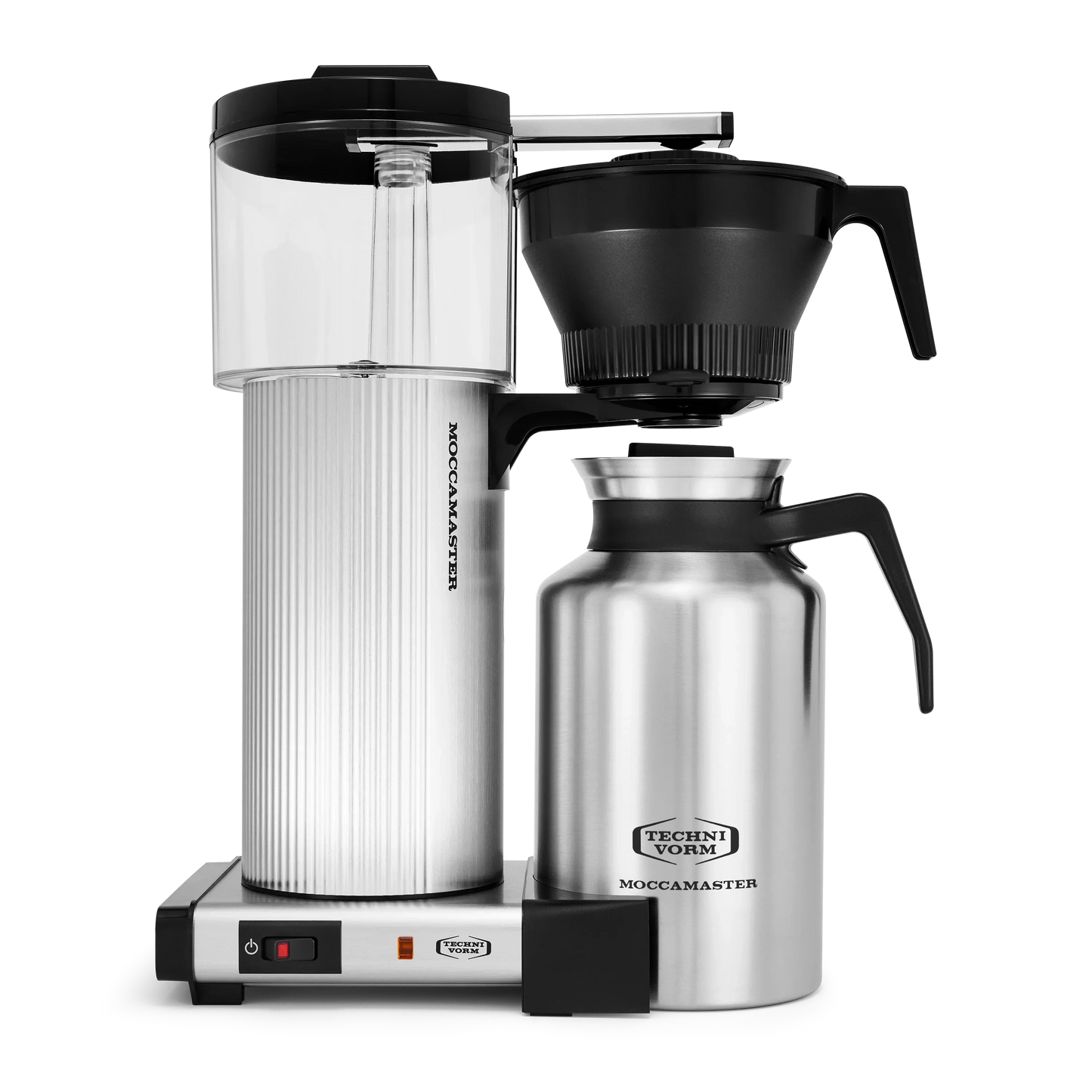 Moccamaster CDT Grand in Brushed Silver - 39340