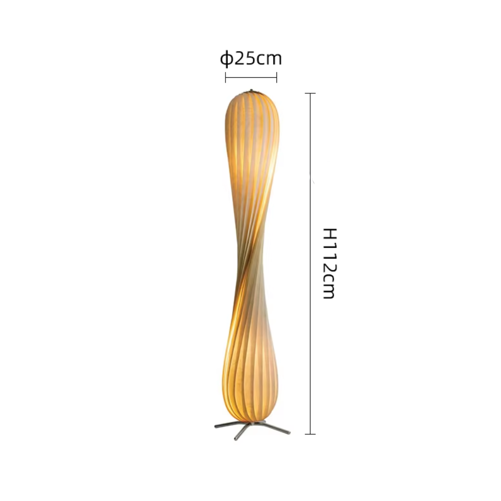 Modern Twist Floor Lamp - Procure Décor