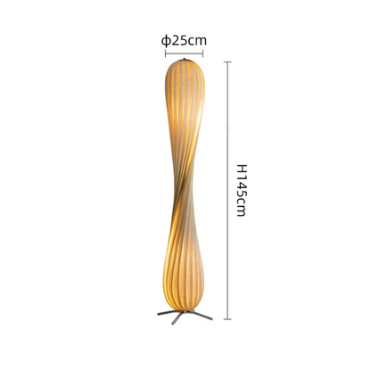 Modern Twist Floor Lamp - Procure Décor