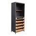 Moe's Home Collection Chefs Teak Wine Bar DR-1322-24