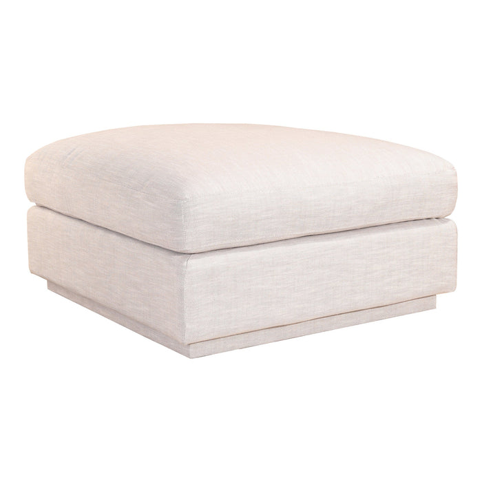 Moe's Home Collection Justin Living Ottoman in Taupe RN-1101-39