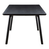 Moe's Home Collection Malibu Dining Table Black Ash BC-1046-02