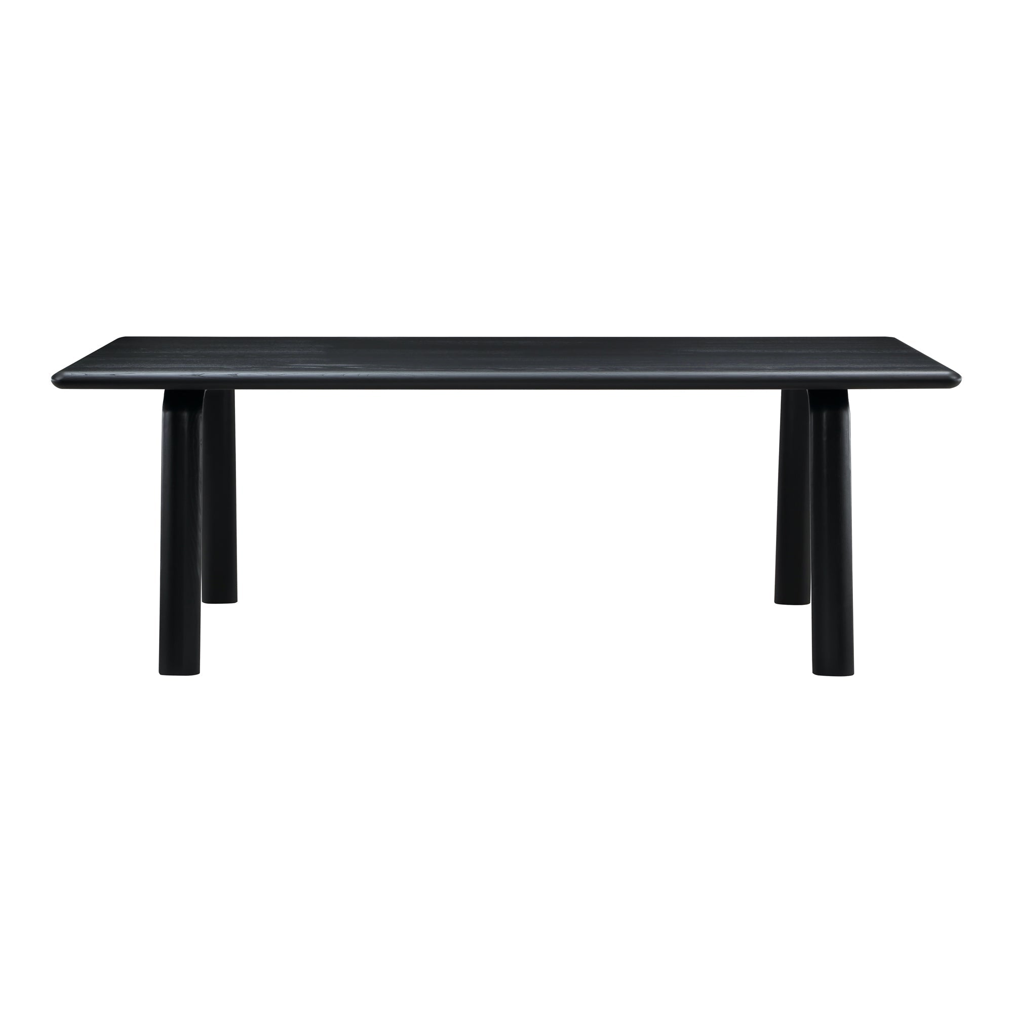 Moe's Home Collection Malibu Dining Table Black Ash BC-1046-02