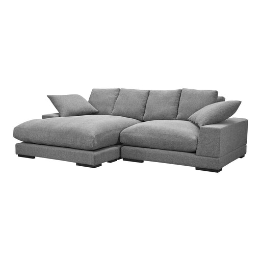 Moe's Home Collection Plunge Sectional Anthracite TN-1004-15