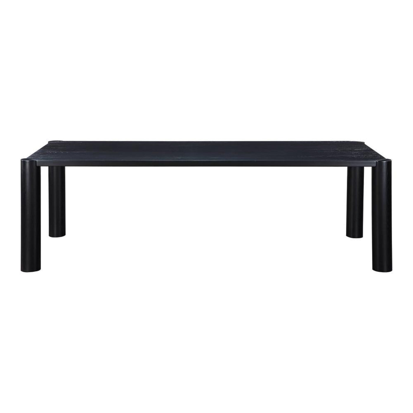 Moe's Home Collection Post Dining Table Large Oak Black - BC-1112-02