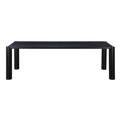 Moe's Home Collection Post Dining Table Large Oak Black - BC-1112-02