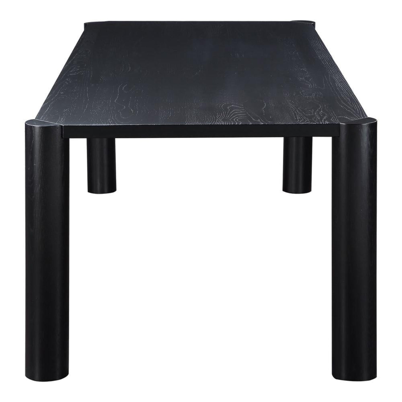 Moe's Home Collection Post Dining Table Large Oak Black - BC-1112-02