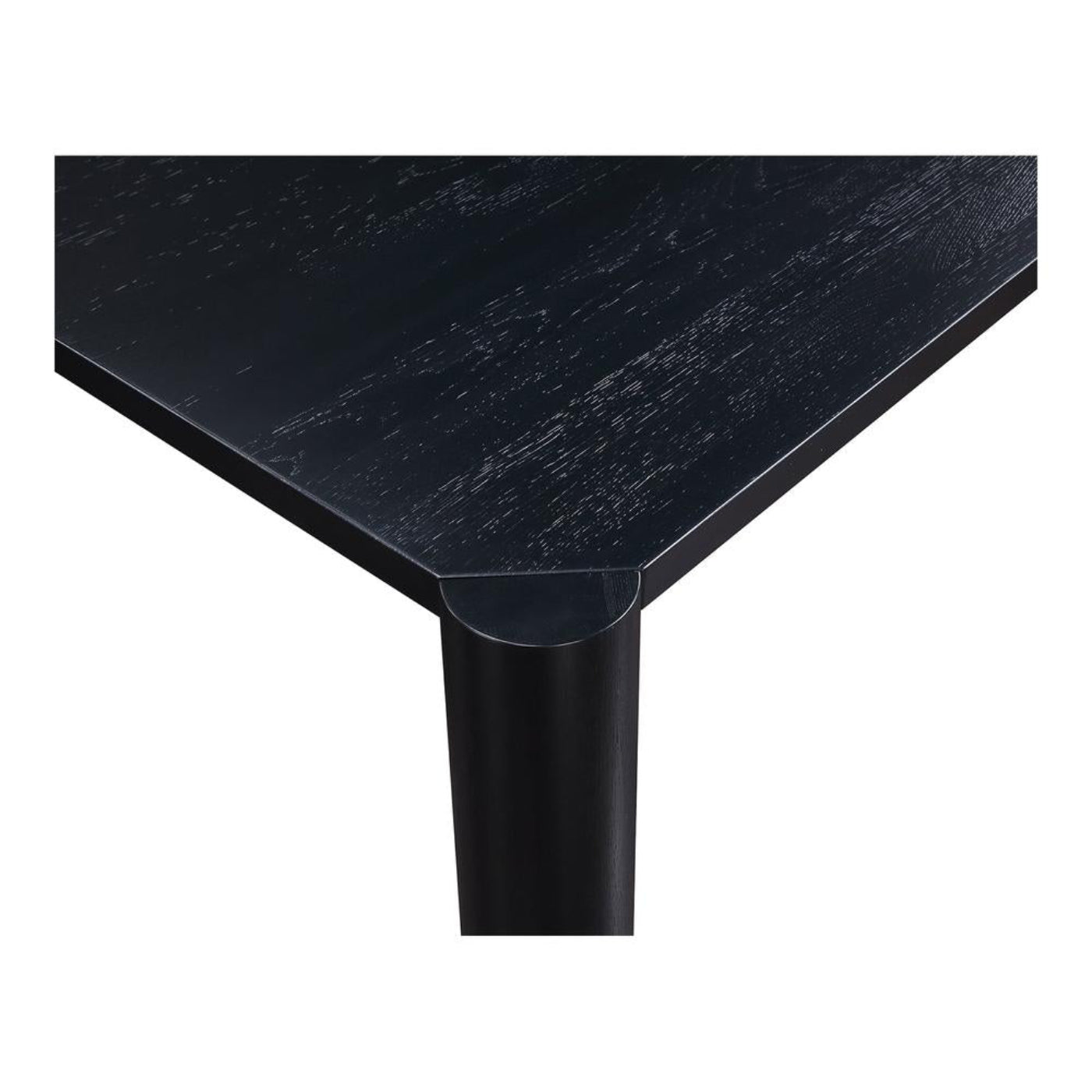 Moe's Home Collection Post Dining Table Large Oak Black - BC-1112-02