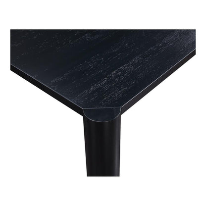 Moe's Home Collection Post Dining Table Large Oak Black - BC-1112-02