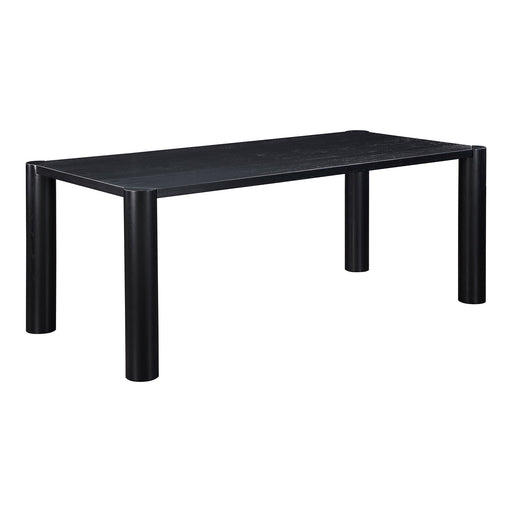 Moe's Home Collection Post Dining Table Oak Black BC-1111-02