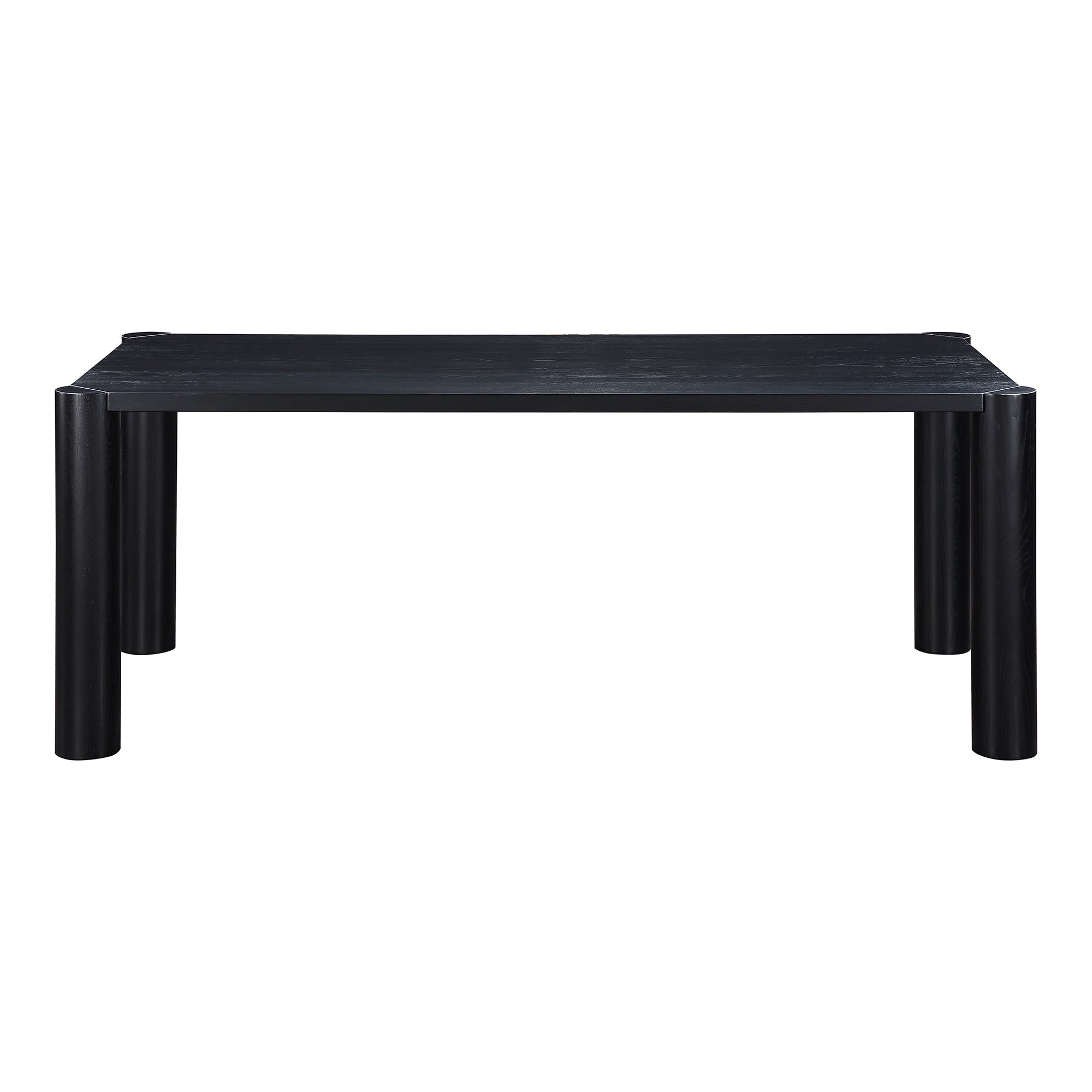 Moe's Home Collection Post Dining Table Oak Black BC-1111-02