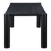 Moe's Home Collection Post Dining Table Oak Black BC-1111-02