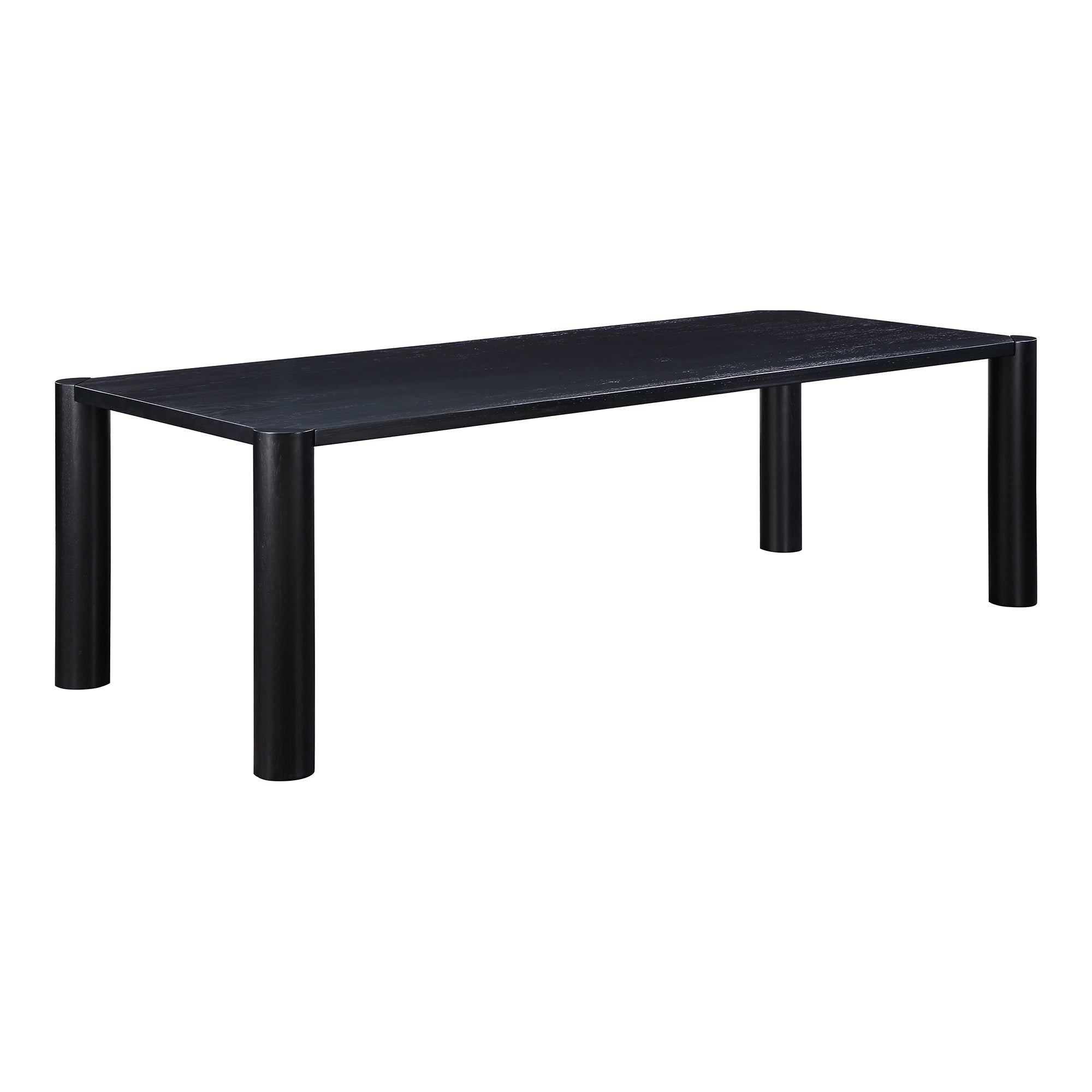 Moe's Home Collection Post Dining Table Oak Black BC-1111-02