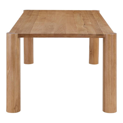 Moe's Home Collection Post Dining Table Oak Natural - BC-1111-18