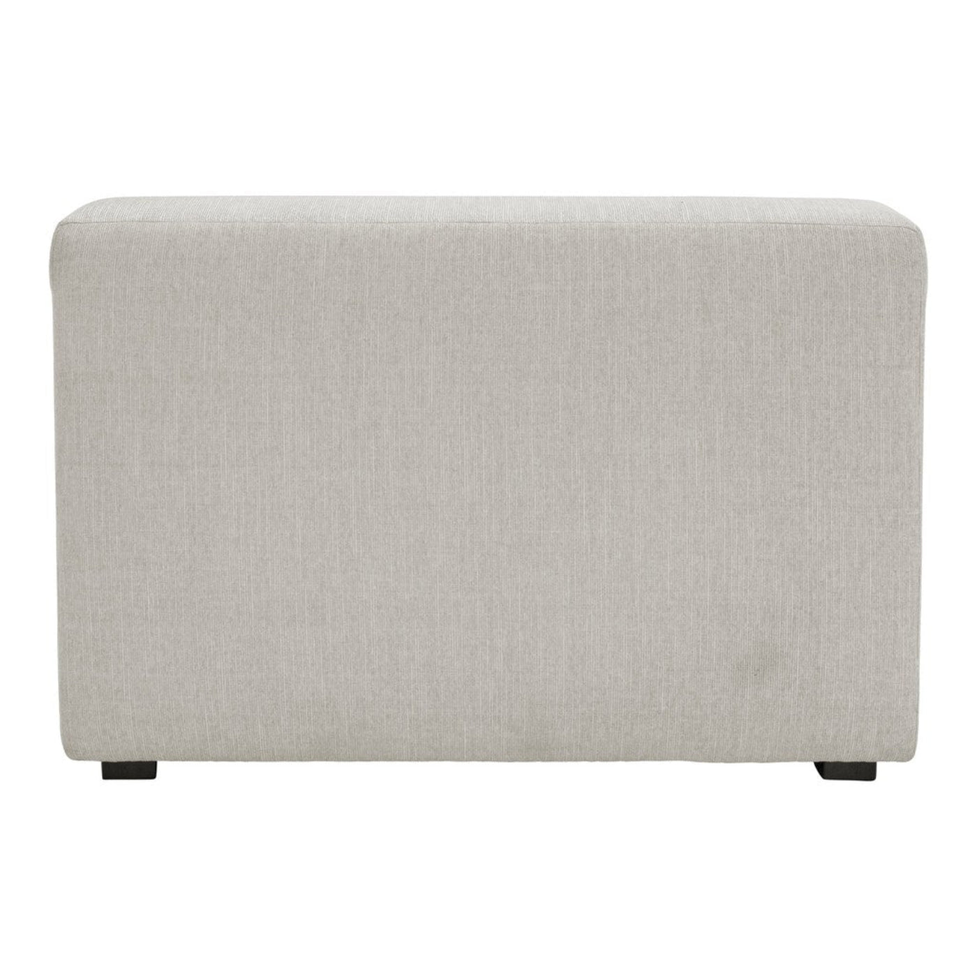 Moe's Home Collection Romy Armless Chair Cream - WB-1012-05