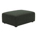 Moe's Home Collection Romy Ottoman Dark Green WB-1014-27