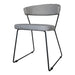 Moe's Home Collection Set of Two Adria Dining Chair Gray HK-1010-15