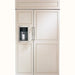 Monogram – 28.6 Cu. Ft. Side-by-Side Built-In Refrigerator with Dispenser – Custom Panel Ready - ref16