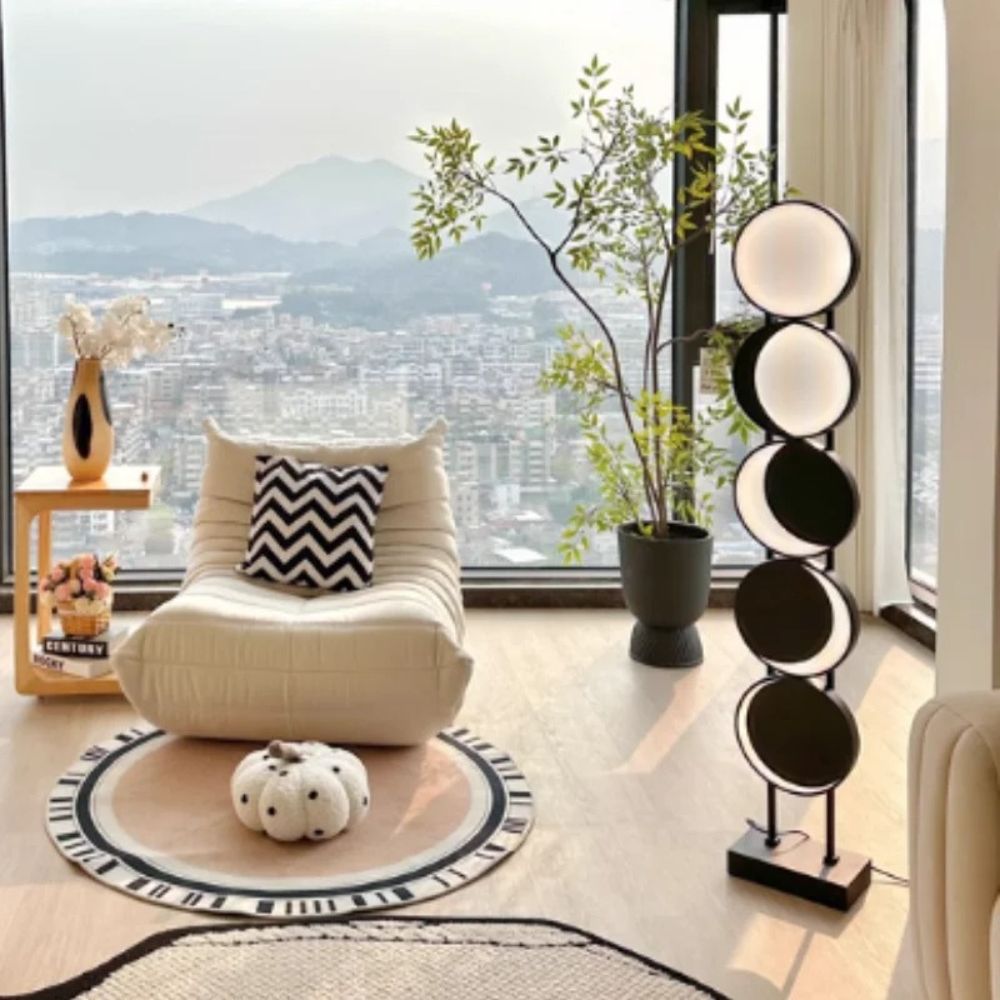 Moon Phase Floor Lamp - Procure Décor