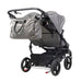 Mountain Buggy Duet Luxury Herringbone Double Stroller - With Carrycot Plus Bundle - DUETPR-v3-75, CCPD-V3-2-75