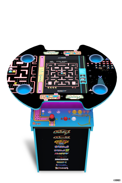 Arcade1Up Ms. PAC - MAN / GALAGA Pub Table Arcade Machine 12 Games in 1 - MSP-K-404300