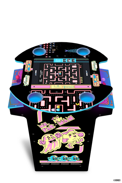 Arcade1Up Ms. PAC - MAN / GALAGA Pub Table Arcade Machine 12 Games in 1 - MSP-K-404300