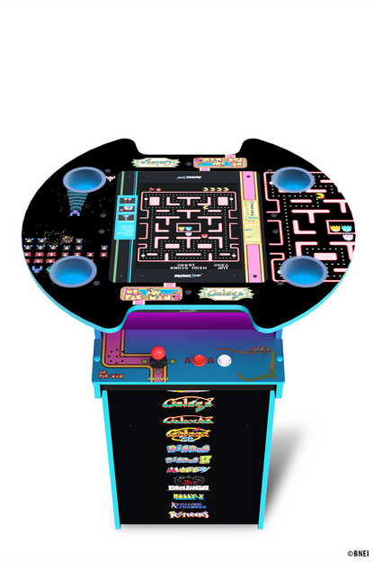 Arcade1Up Ms. PAC - MAN / GALAGA Pub Table Arcade Machine 12 Games in 1 - MSP-K-404300