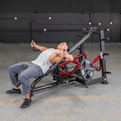 Muscle D Power Leverage V2 Decline Chest Fly and Most Muscular Machine - PL-PV2-DCF
