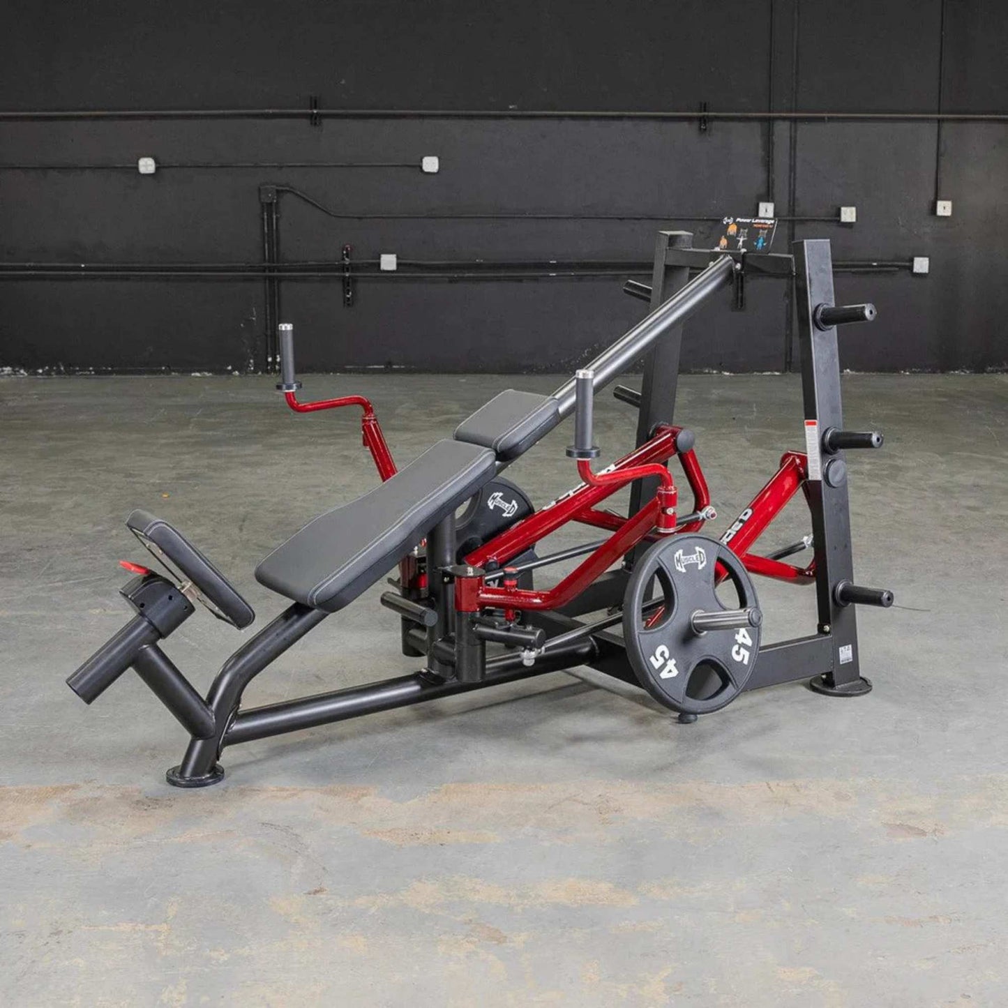 Muscle D Power Leverage V2 Decline Chest Fly and Most Muscular Machine - PL-PV2-DCF