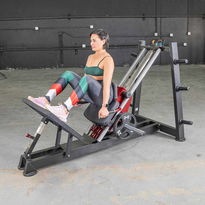 Muscle D Power Leverage V2 Hack Squat and Calf Raise  - PL-PV2-HS
