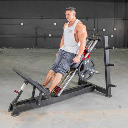 Muscle D Power Leverage V2 Hack Squat and Calf Raise  - PL-PV2-HS