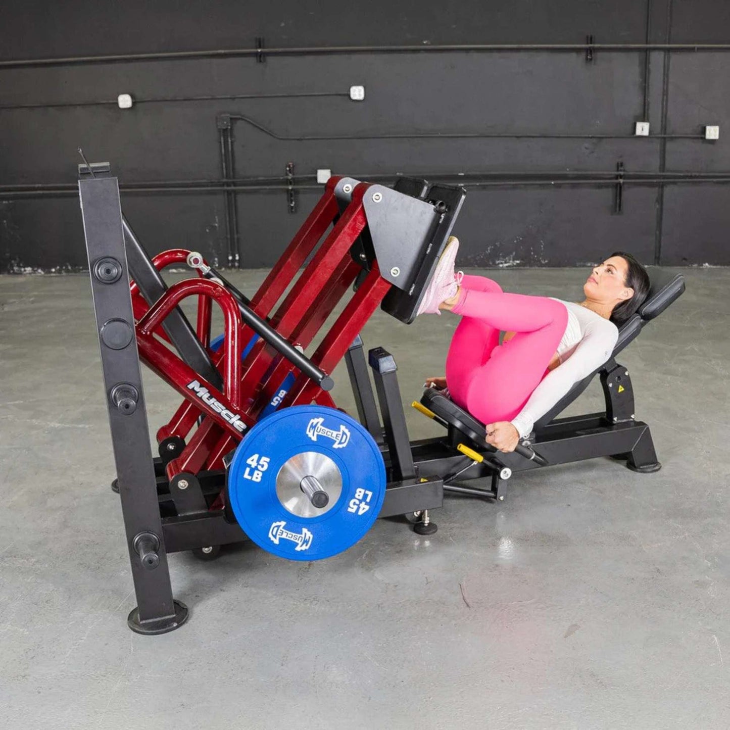 Muscle D Power Leverage V2 Iso Lateral 45 Degree Leg Press - PL-PV2-LPI