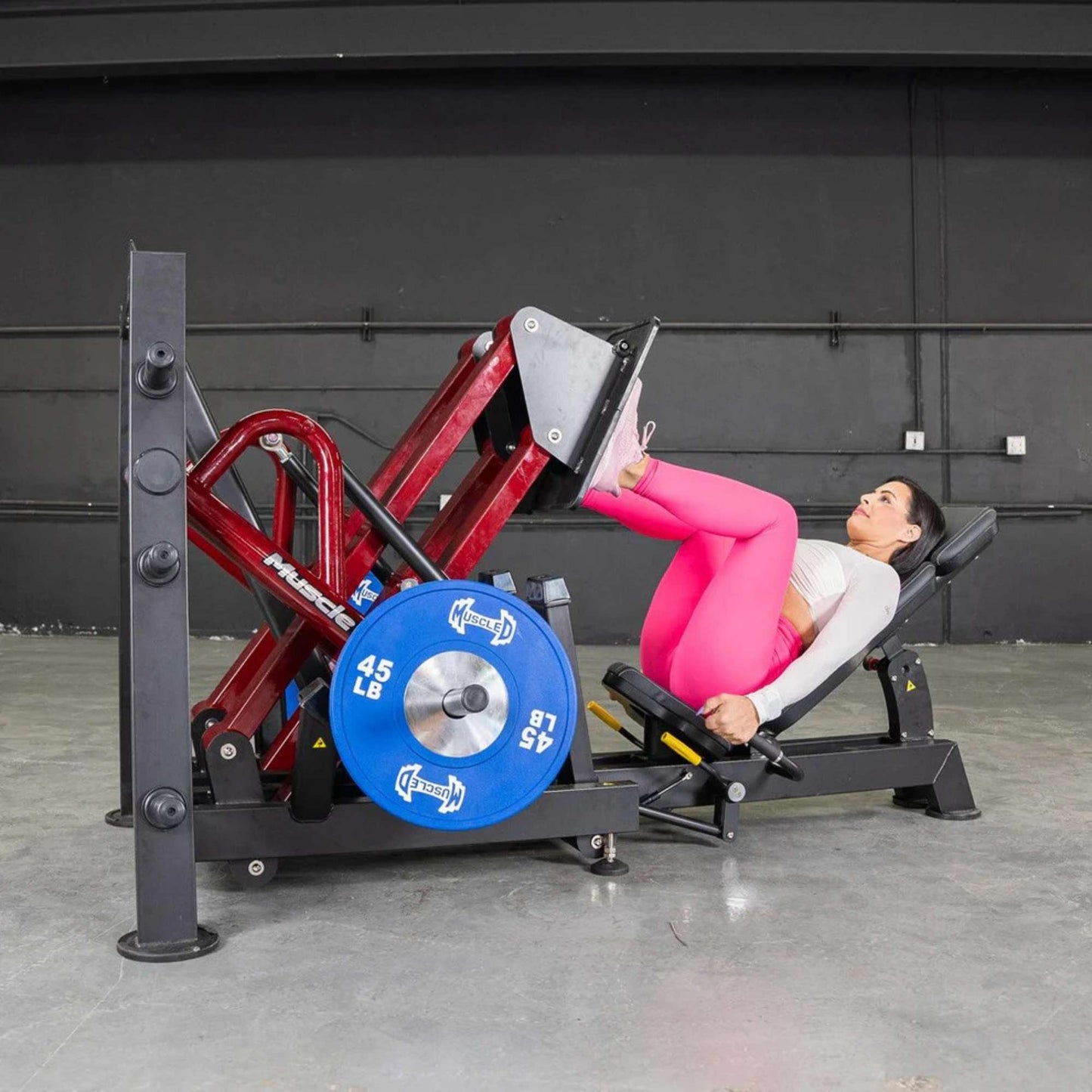 Muscle D Power Leverage V2 Iso Lateral 45 Degree Leg Press - PL-PV2-LPI