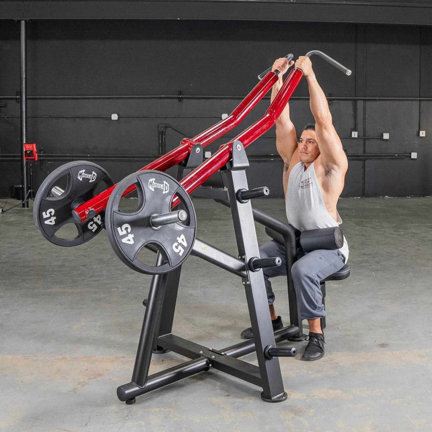Muscle D Power Leverage V2 Iso Lateral Lat Pull - PL-PV2-LP