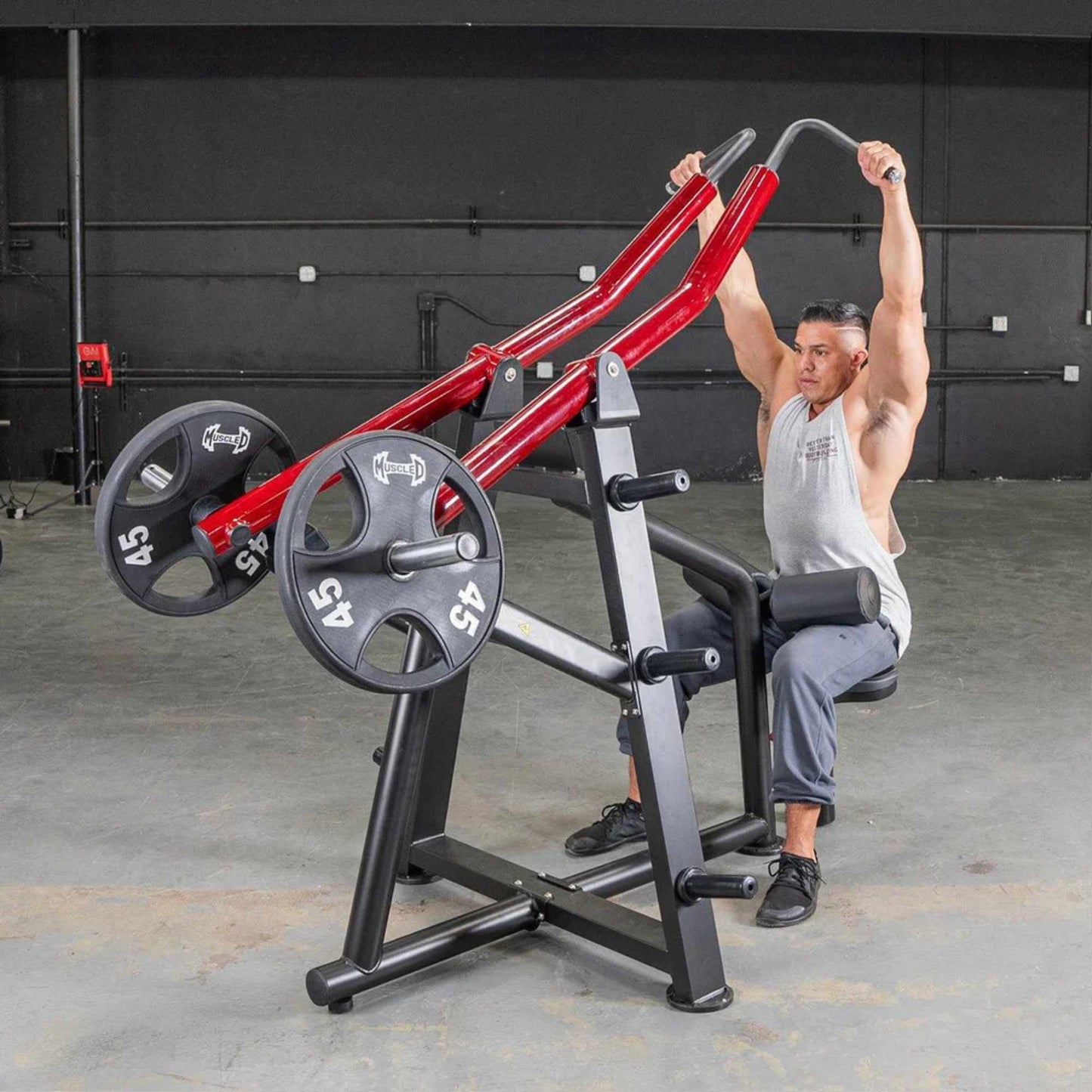 Muscle D Power Leverage V2 Iso Lateral Lat Pull - PL-PV2-LP