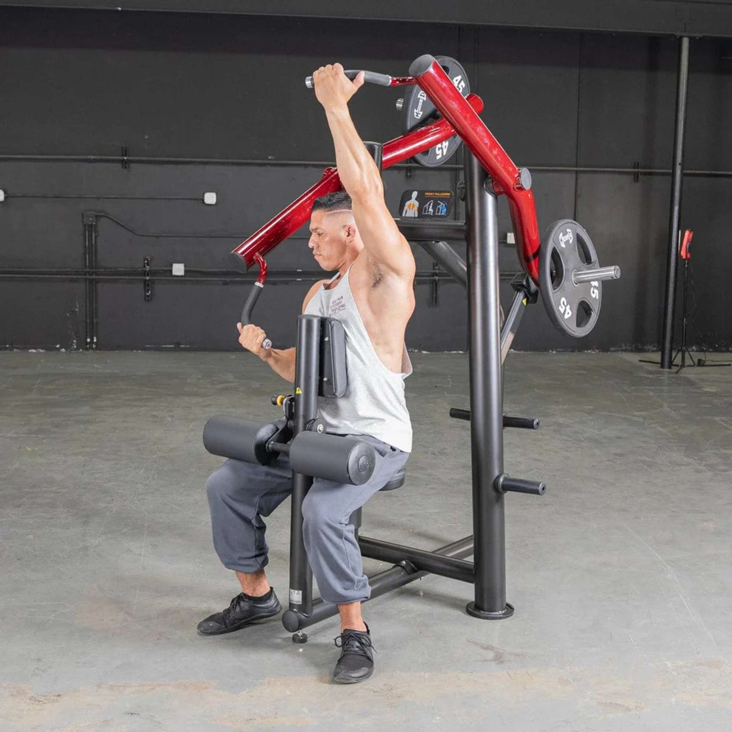Muscle D Power Leverage V2 Reverse Grip Lat Pulldown - PL-PV2-FLP