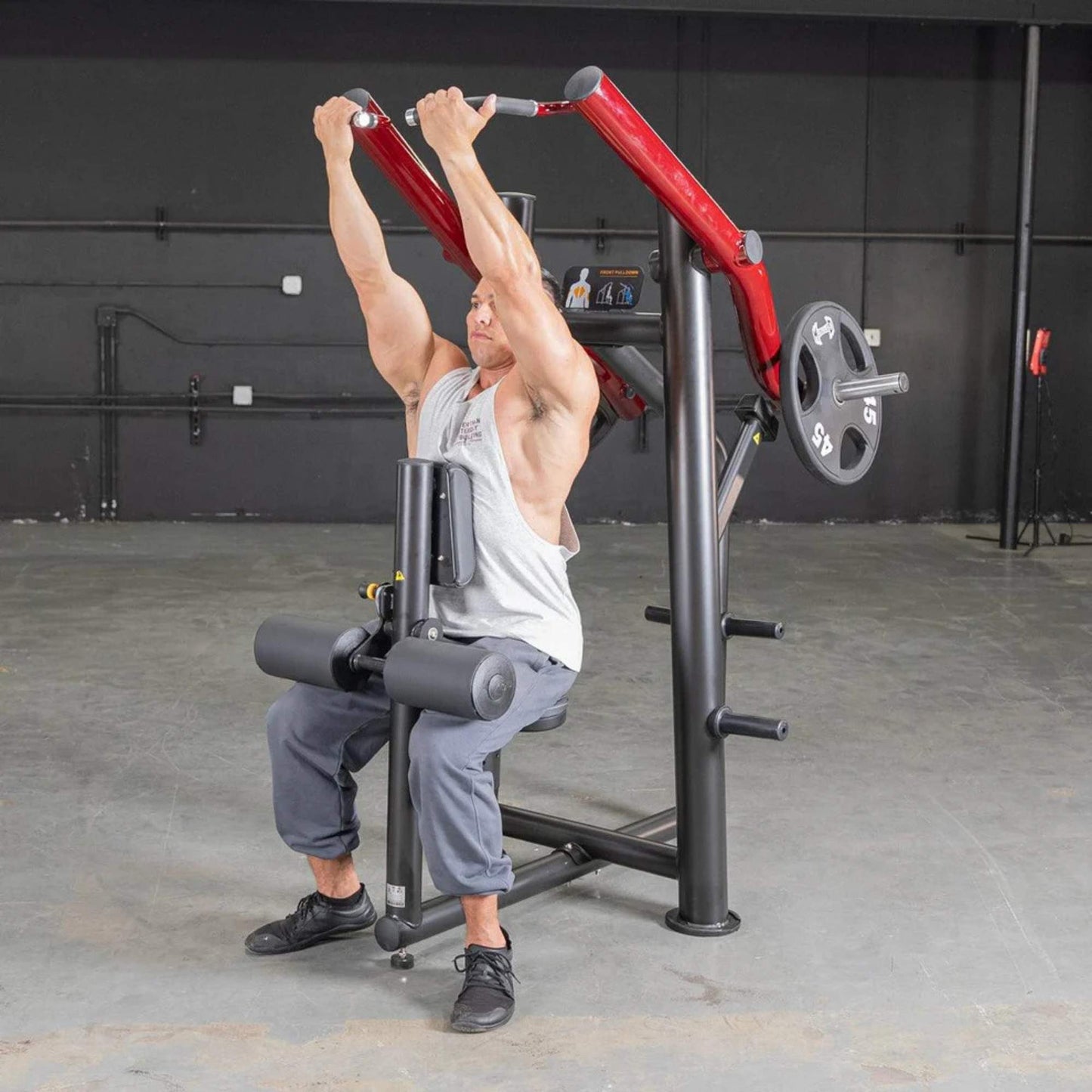 Muscle D Power Leverage V2 Reverse Grip Lat Pulldown - PL-PV2-FLP