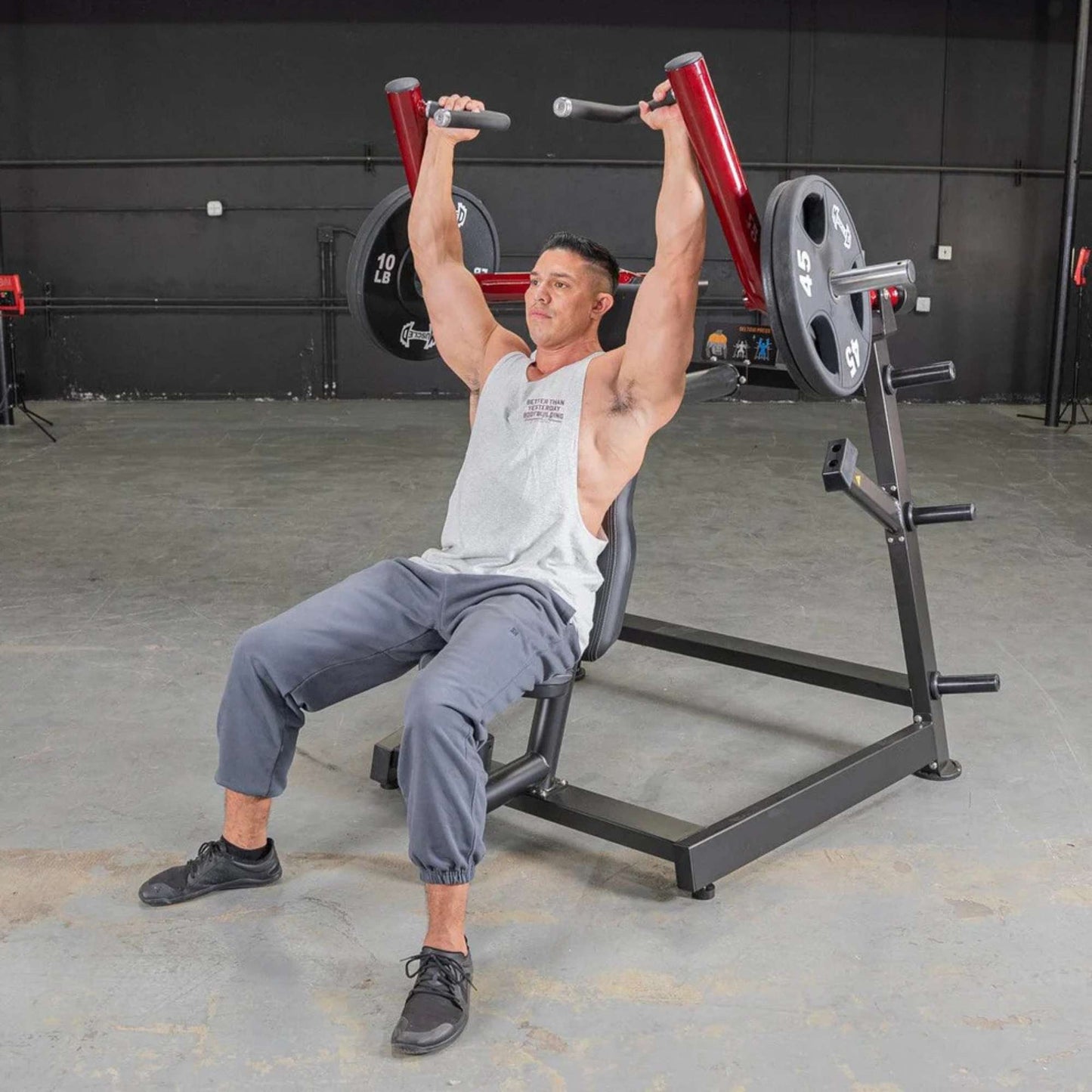 Muscle D Power Leverage V2 Shoulder Press - PL-PV2-SP