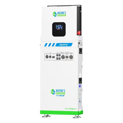 Nature's Generator  MyGrid 10K Solar and Wind Generator for Home - NGMGTNAUWA