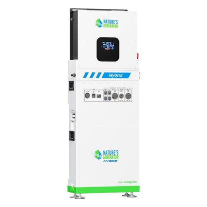 Nature's Generator  MyGrid 10K Solar and Wind Generator for Home - NGMGTNAUWA