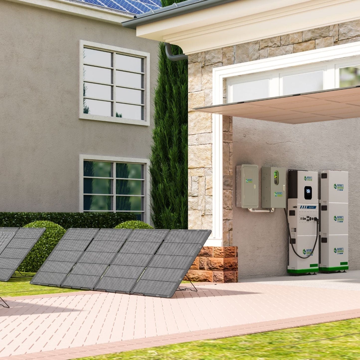 Nature's Generator  MyGrid 10K Whole Home Generator - NGMGTN